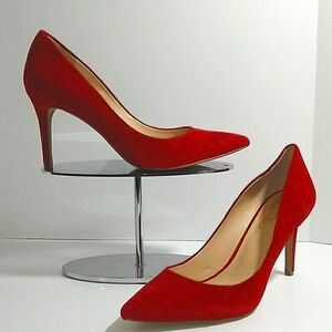 Accepting offers Jessica Simpson red leather pumps